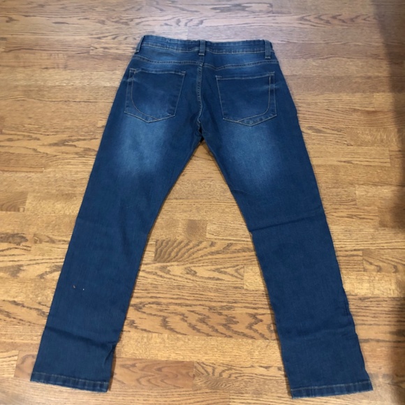 PaperDenimCloth Straight Leg Jeans 32x30 Distressed - Picture 2 of 6